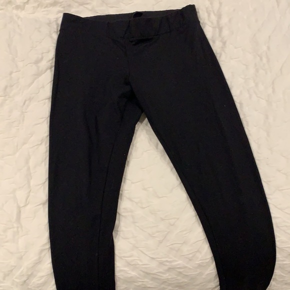 Rune NYC Black Zipper Leggings SP - Picture 2 of 5